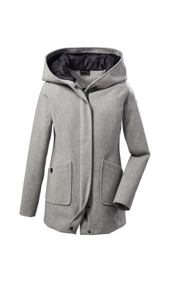 Killtec GW 4 Sofftshell Jacke Damen - Liquid-Life #Wähle Deine Farbe_Hellgrau