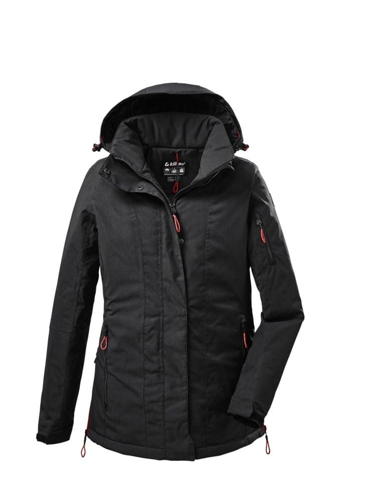 Killtec KOW 138 Funktionsjacke Kapuze Damen - Liquid-Life #Wähle Deine Farbe_Schwarz