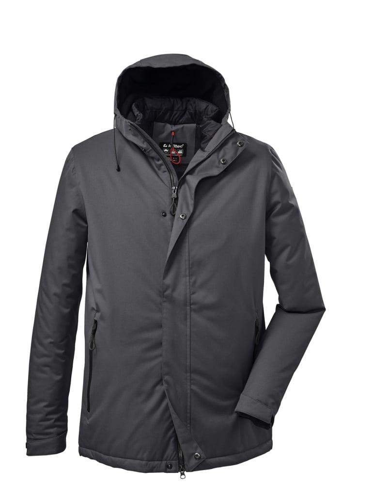 Killtec KOW 144 Funktionsjacke Kapuze Herren - Liquid-Life #Wähle Deine Farbe_Anthrazit