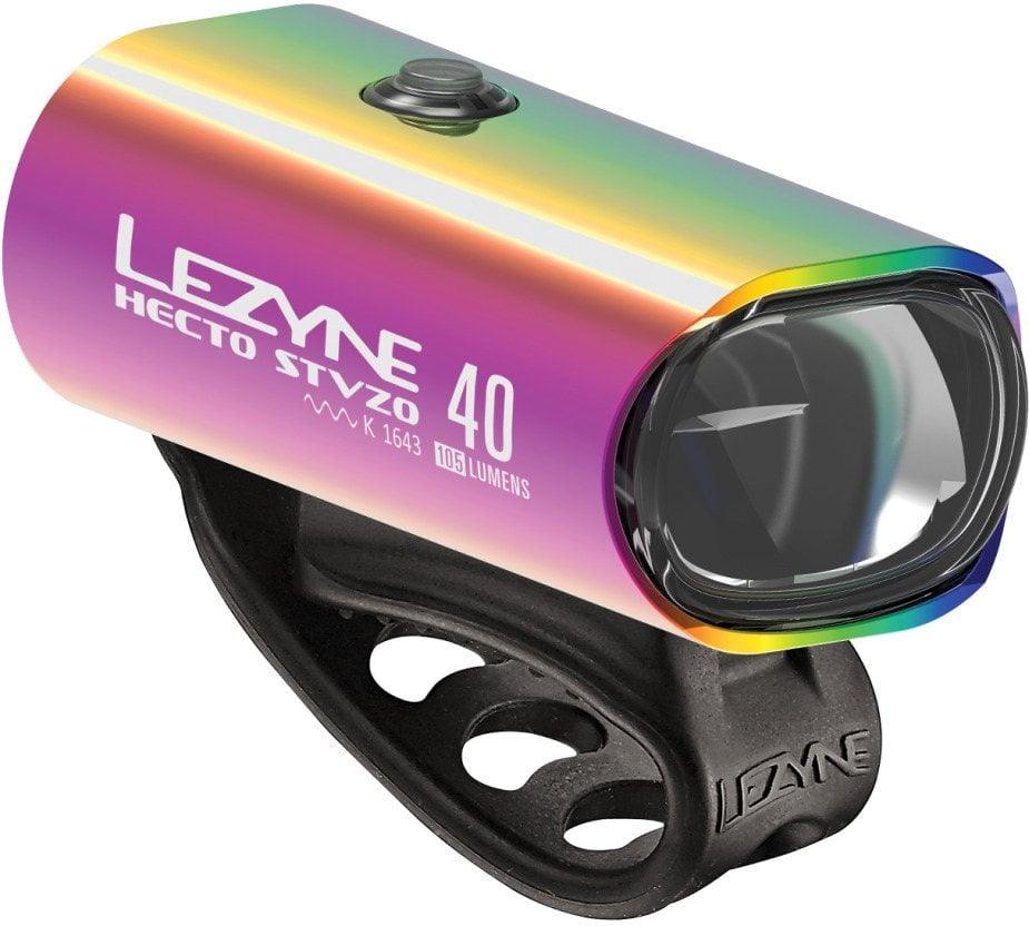 Lezyne LED Fahrradbeleuchtung Hecto Drive 40 StVZO Vorderlicht neo metallic - Liquid-Life