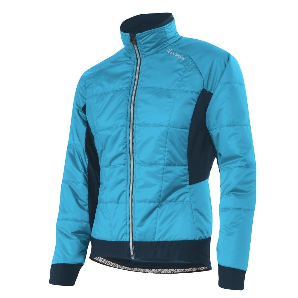 Loeffler W Bike Iso-Jacket Hotbond® PL60 - Liquid-Life #Wähle Deine Farbe_Topaz/Deep Water