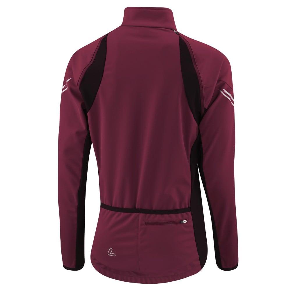 Loeffler W Bike Zip-Off Jacket San Remo 2 WS Light - Liquid-Life #Wähle Deine Farbe_Burgund