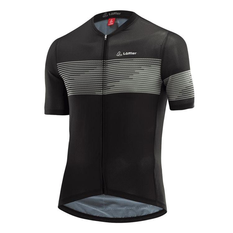 Löffler M Bike Jersey FZ Spectro Vent - Liquid-Life #Wähle Deine Farbe_Black/Olive