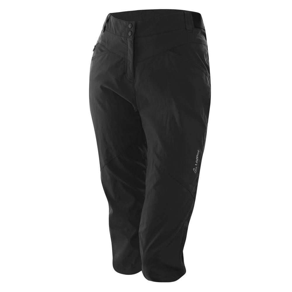 Löffler W 3/4 Bike Pants CSL - Liquid-Life #Wähle Deine Farbe_Schwarz