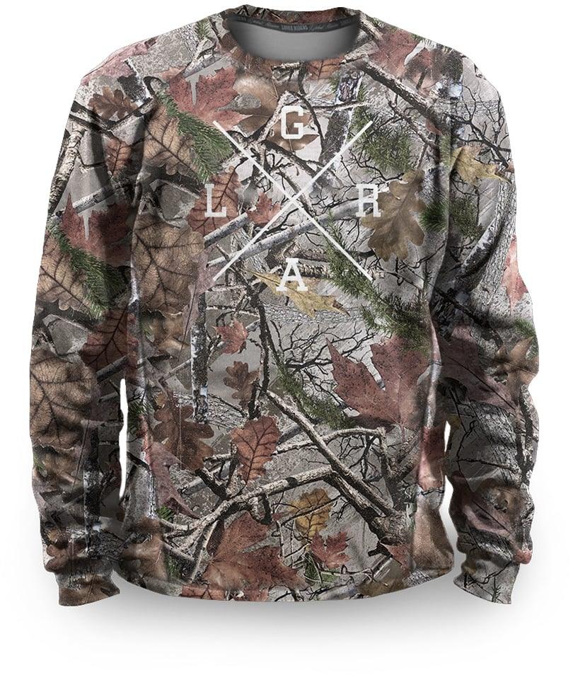 Loose Riders Fleece Pullover - Liquid-Life #Wähle Deine Farbe_Foliage Camo