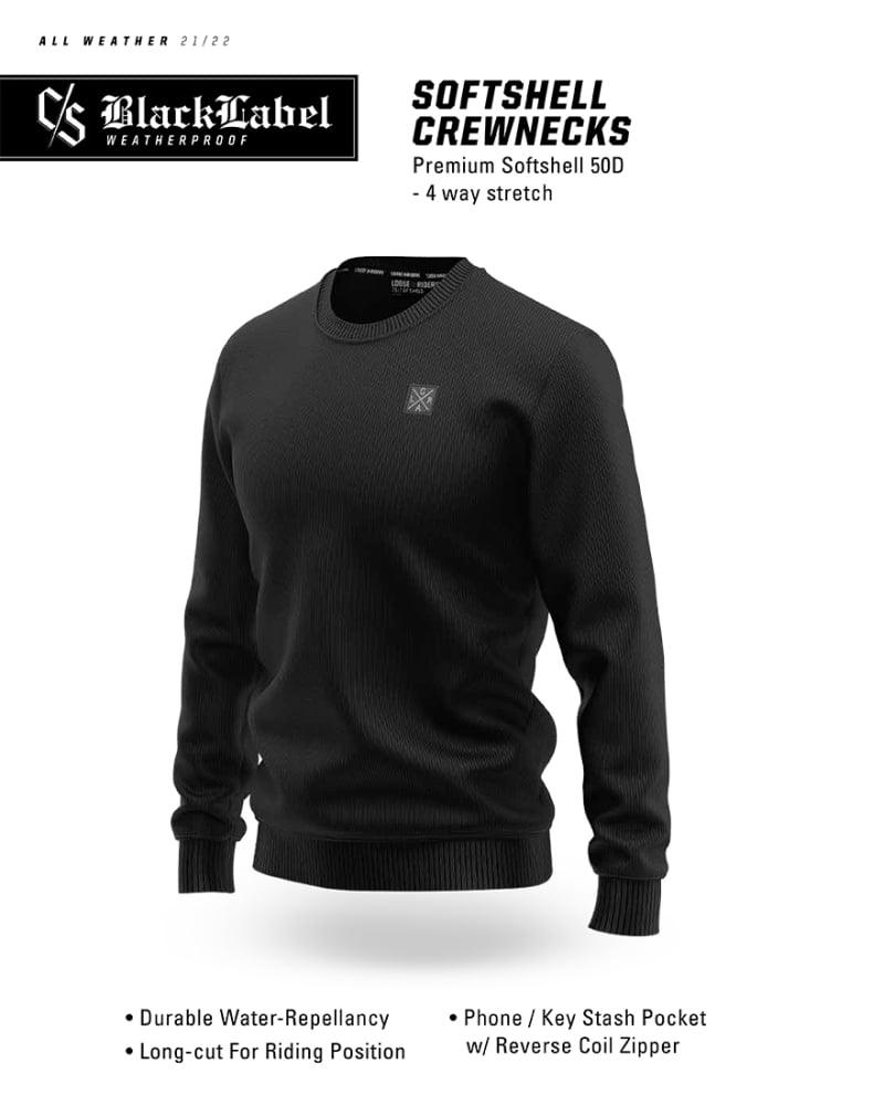 Loose Riders Rundhals Pullover Black Label - Liquid-Life #Wähle Deine Farbe_Black