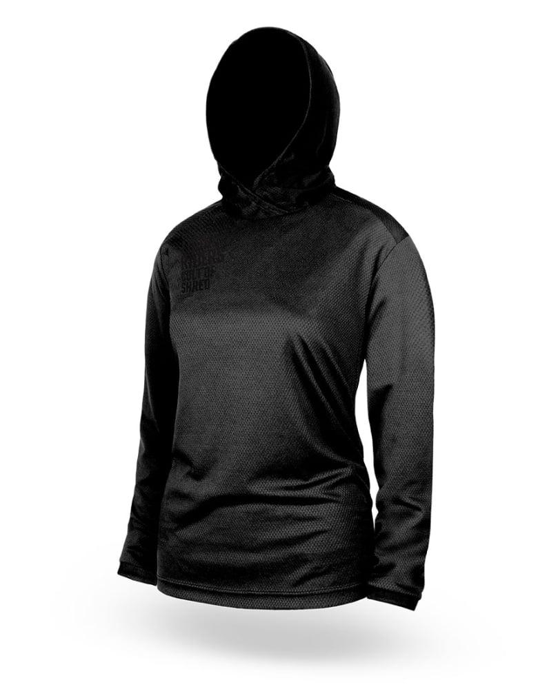 Loose Riders Women Hooded Jerseys - Liquid-Life #Wähle Deine Farbe_Black