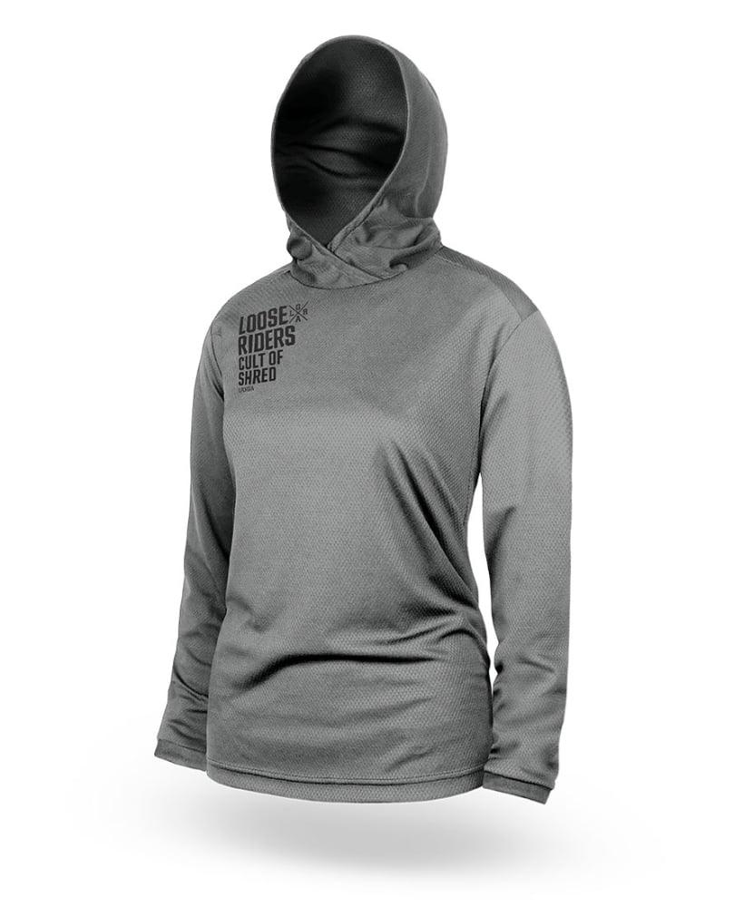 Loose Riders Women Hooded Jerseys - Liquid-Life #Wähle Deine Farbe_Grey