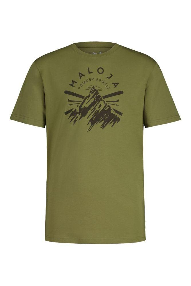 Maloja AntornoM. Organic Cotton Tee - Liquid-Life #Wähle Deine Farbe_Tee moss