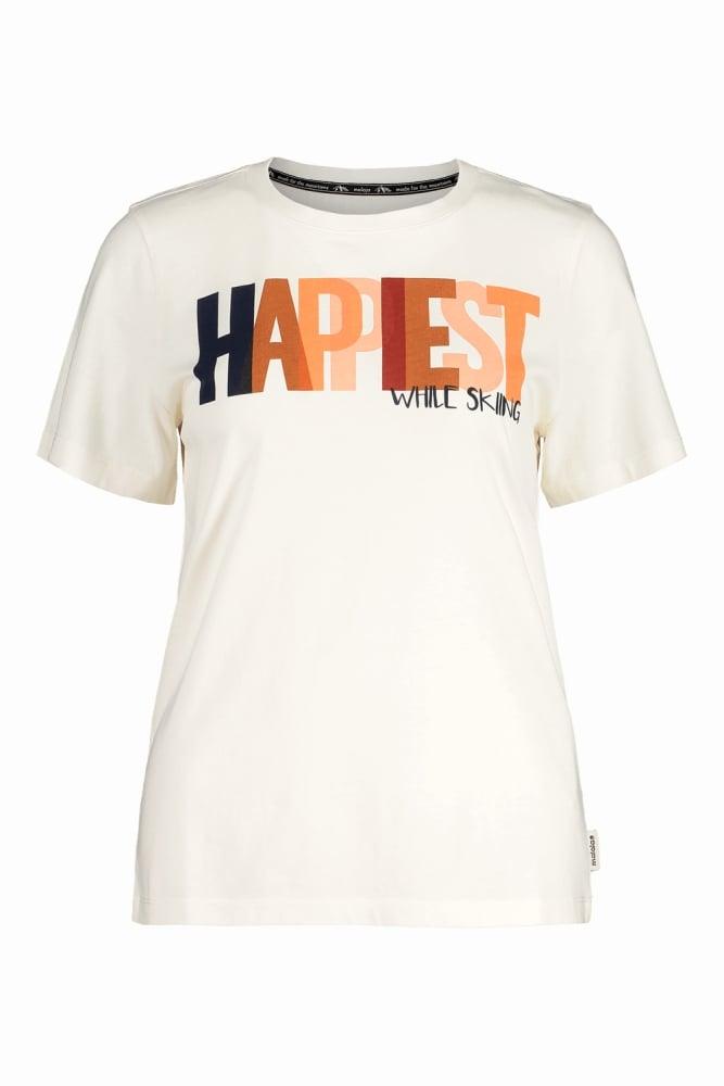 Maloja AronstabM. T-Shirt vintage - Liquid-Life #Wähle Deine Farbe_white skiing