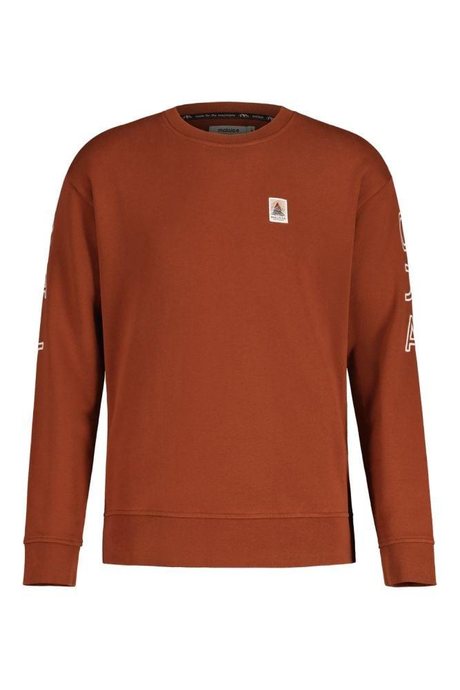 Maloja AvedinonM. Organic Sweat Shirt - Liquid-Life #Wähle Deine Farbe_Chestnut