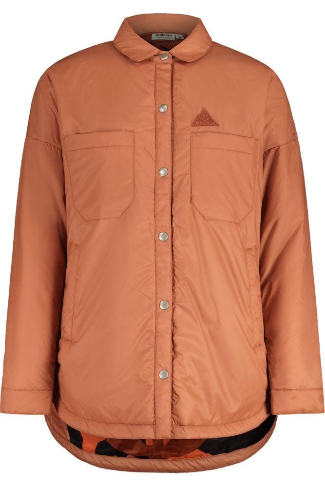 Maloja AvioM. Urban Puffer Shirt - Liquid-Life #Wähle Deine Farbe_Rosewood