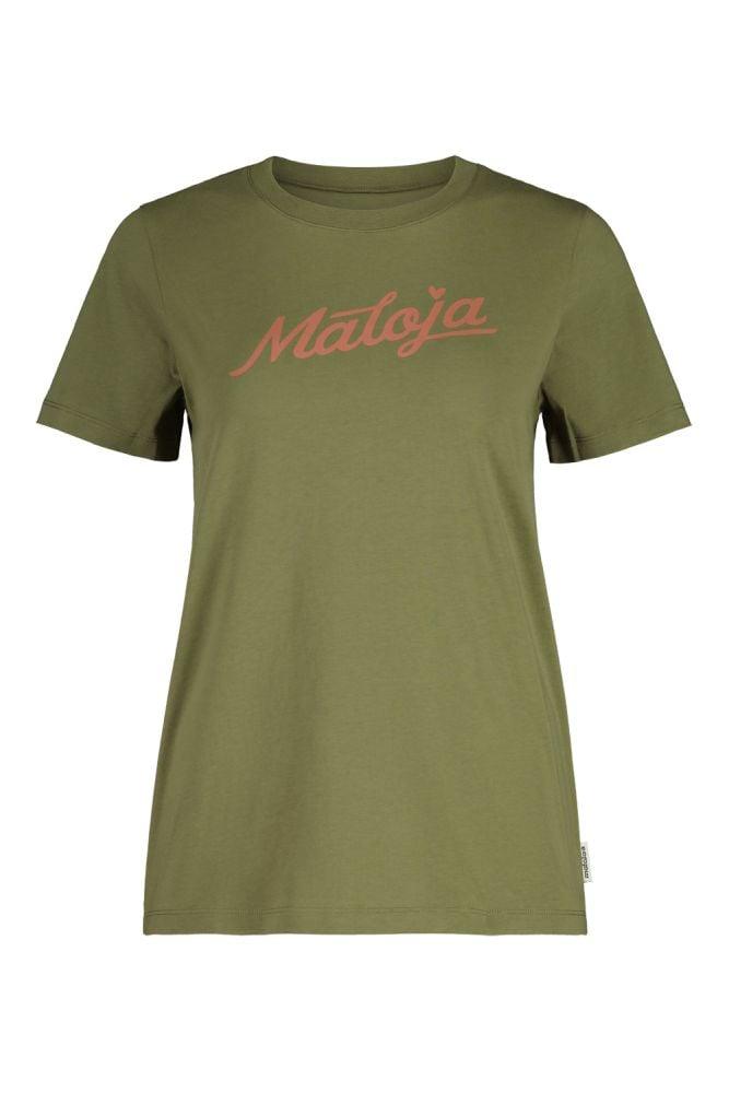 Maloja ElvasM. Organic Cotton Tee - Liquid-Life #Wähle Deine Farbe_Moss
