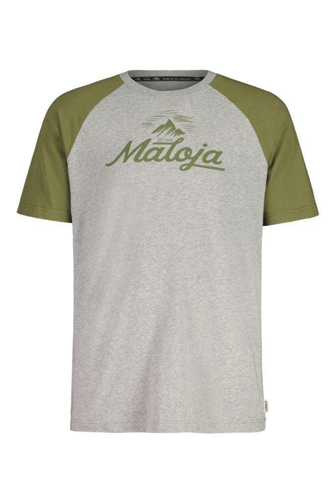 Maloja EtschM. Organic Cotton Tee - Liquid-Life #Wähle Deine Farbe_Moss