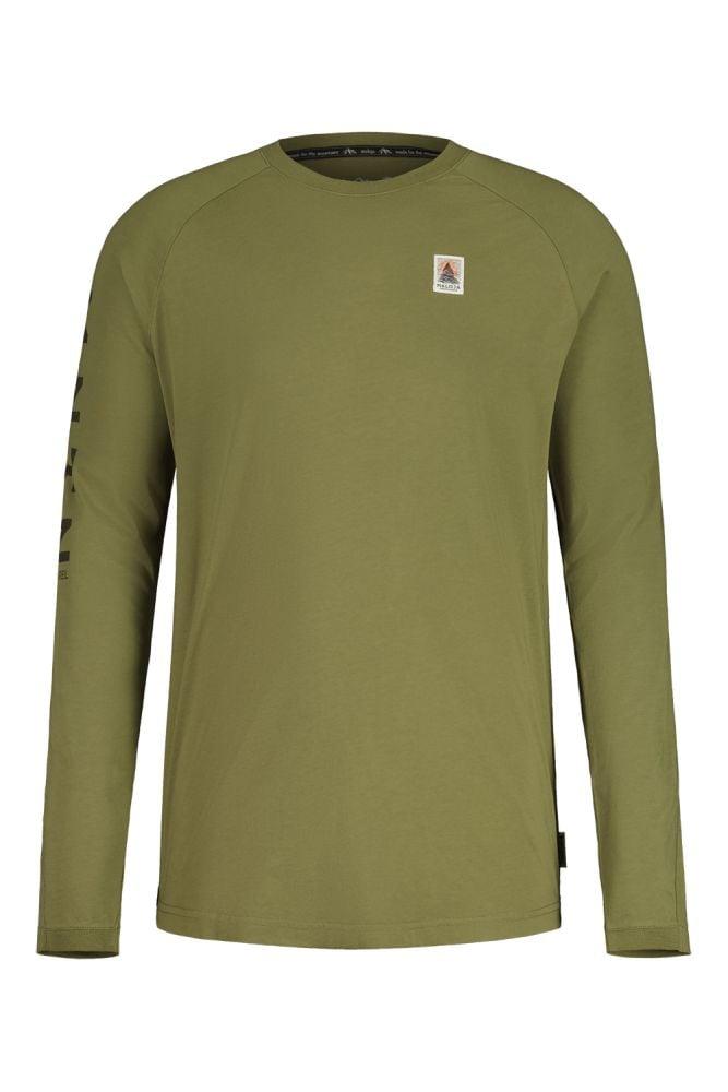 Maloja GiavoM. Organic Cotton Longsleeve - Liquid-Life #Wähle Deine Farbe_Moss