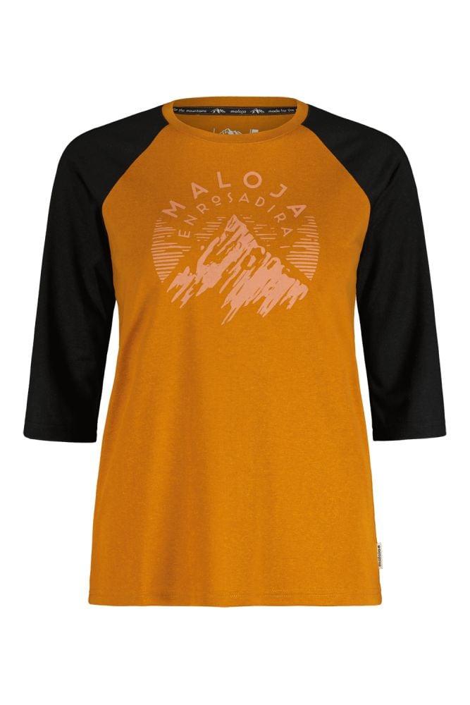 Maloja HimbeereM. Enduro Tee - Liquid-Life #Wähle Deine Farbe_honey multi