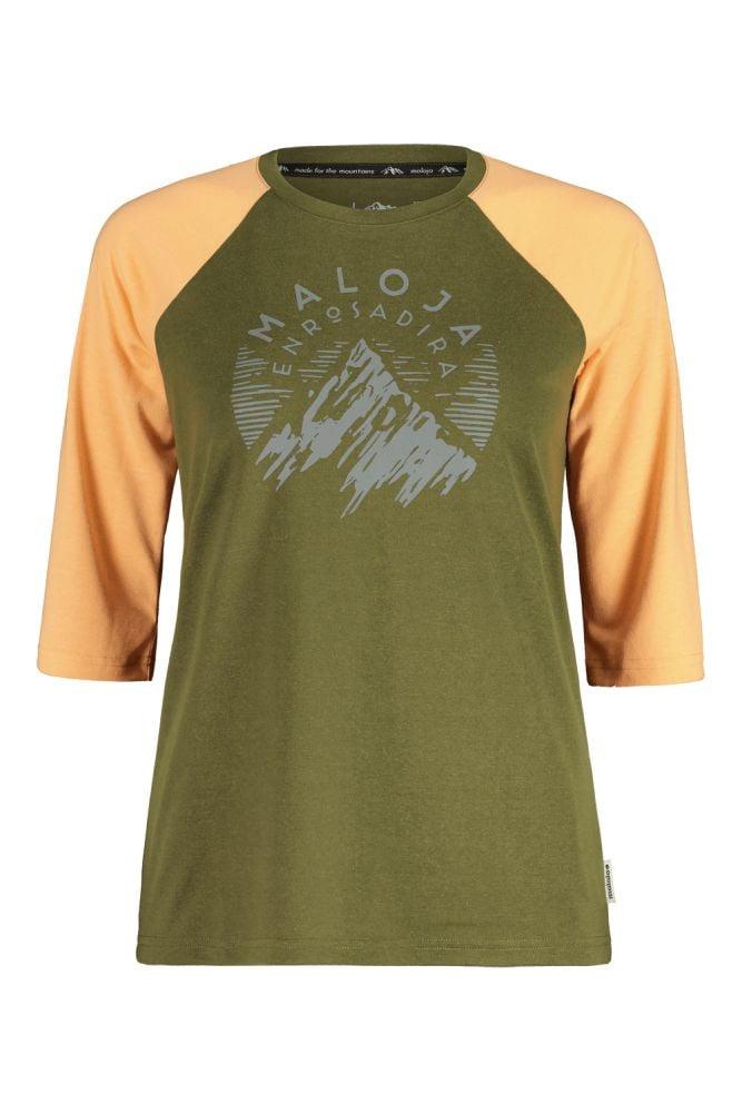 Maloja HimbeereM. Enduro Tee - Liquid-Life #Wähle Deine Farbe_moss multi