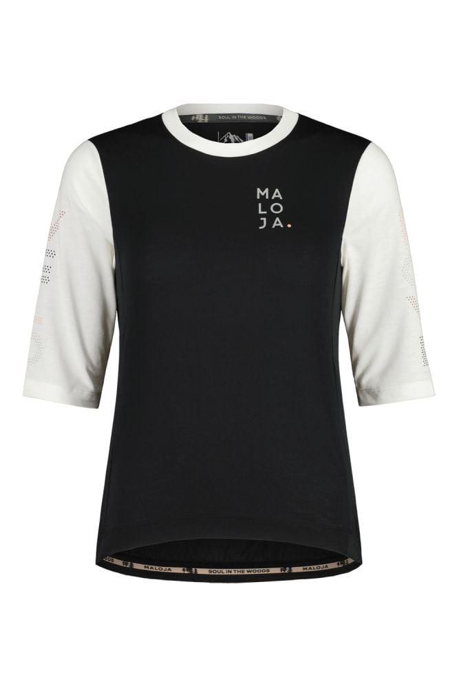 Maloja KastanieM. Gravel Jersey - Liquid-Life #Wähle Deine Farbe_Moonless