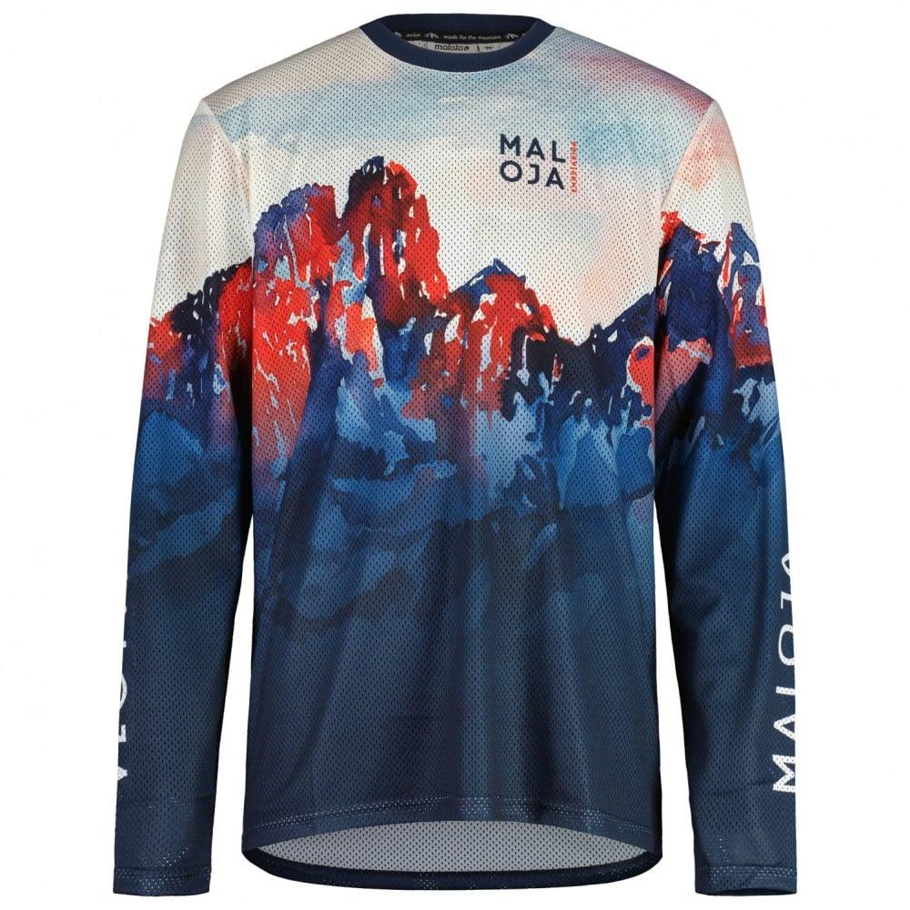 Maloja PellegrinoM. Dirt Shirt - Liquid-Life #Wähle Deine Farbe_midnight mountain