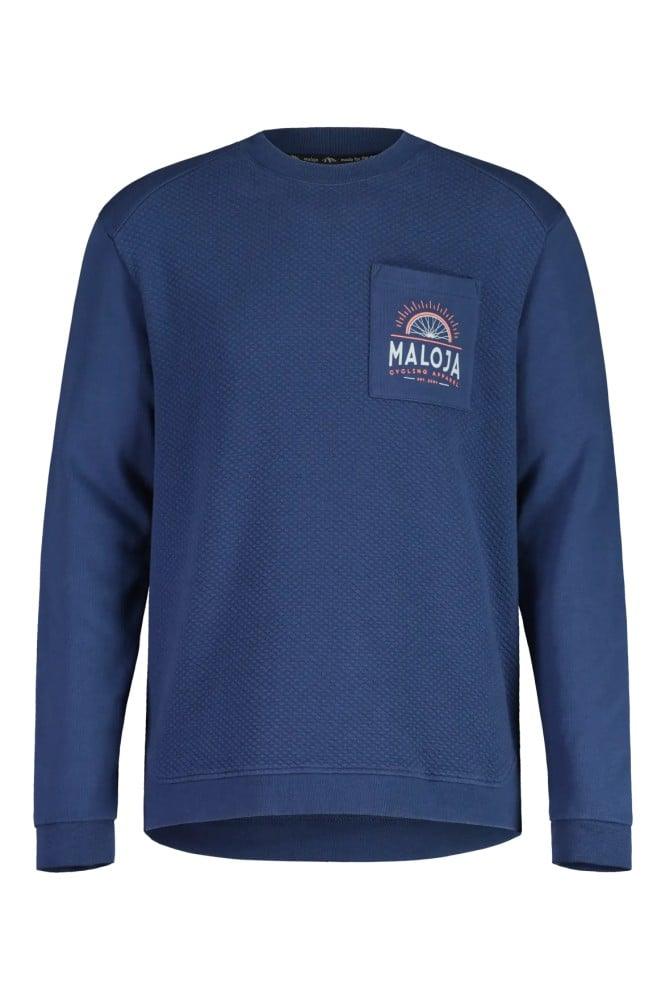 Maloja PelmoM. Bubble Sweat Shirt - Liquid-Life #Wähle Deine Farbe_Midnight