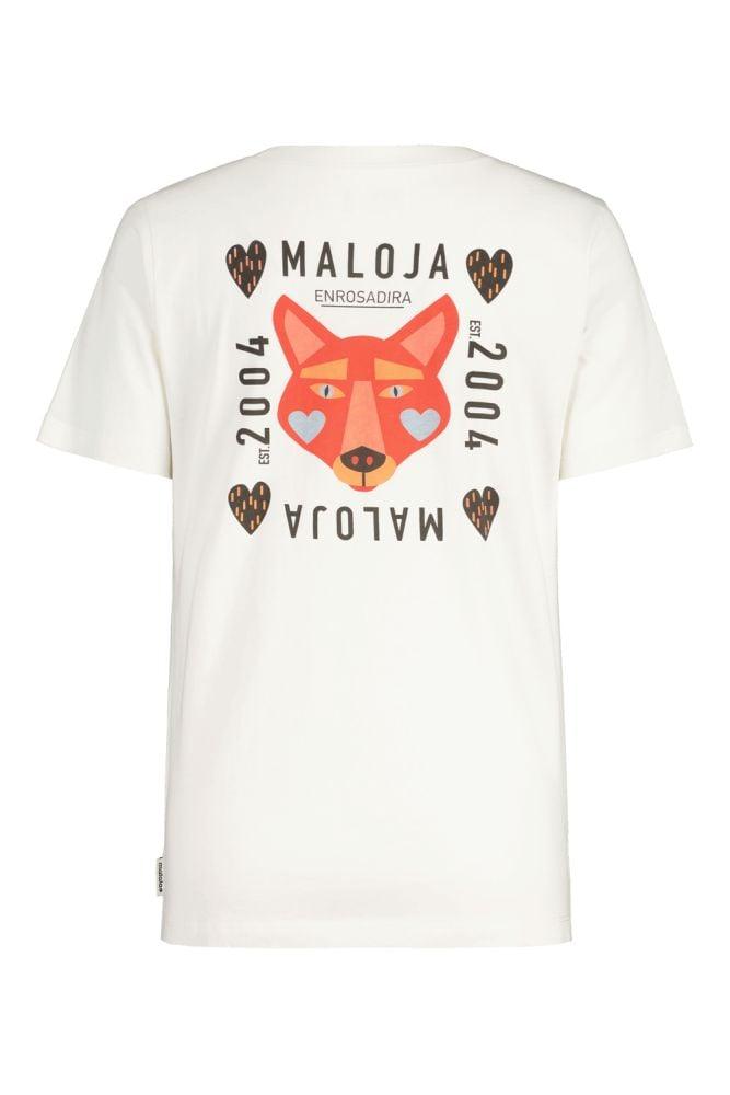 Maloja PlanbellM. Organic Cotton Tee - Liquid-Life #Wähle Deine Farbe_Glacier