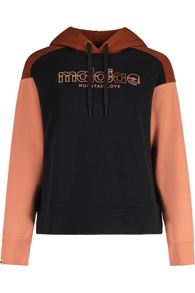 Maloja RingelblumeM. Organic Sweat Hoody - Liquid-Life #Wähle Deine Farbe_moonless multi