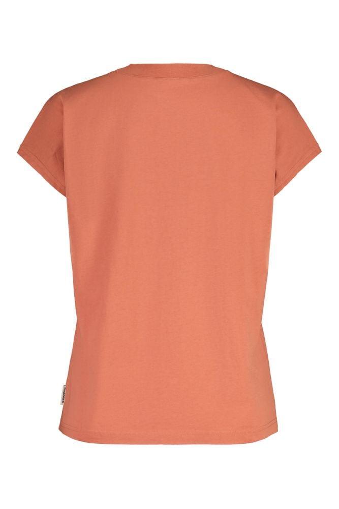 Maloja SalurnM. Organic Cotton Tee - Liquid-Life #Wähle Deine Farbe_Rosewood