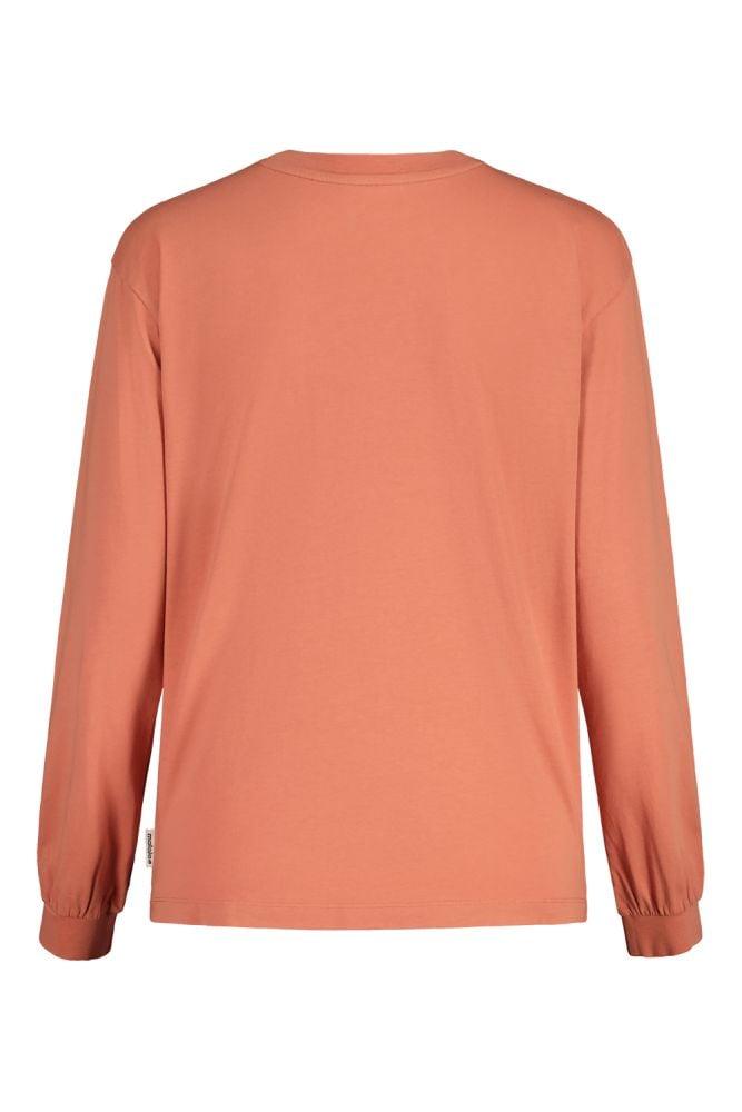 Maloja SanoM. Organic Cotton Longsleeve - Liquid-Life #Wähle Deine Farbe_Rosewood