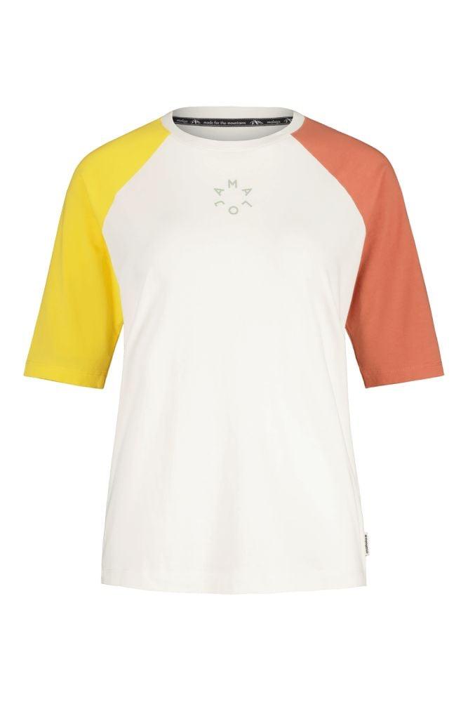 Maloja SupraM. Organic Cotton Tee - Liquid-Life #Wähle Deine Farbe_Glacier Milk