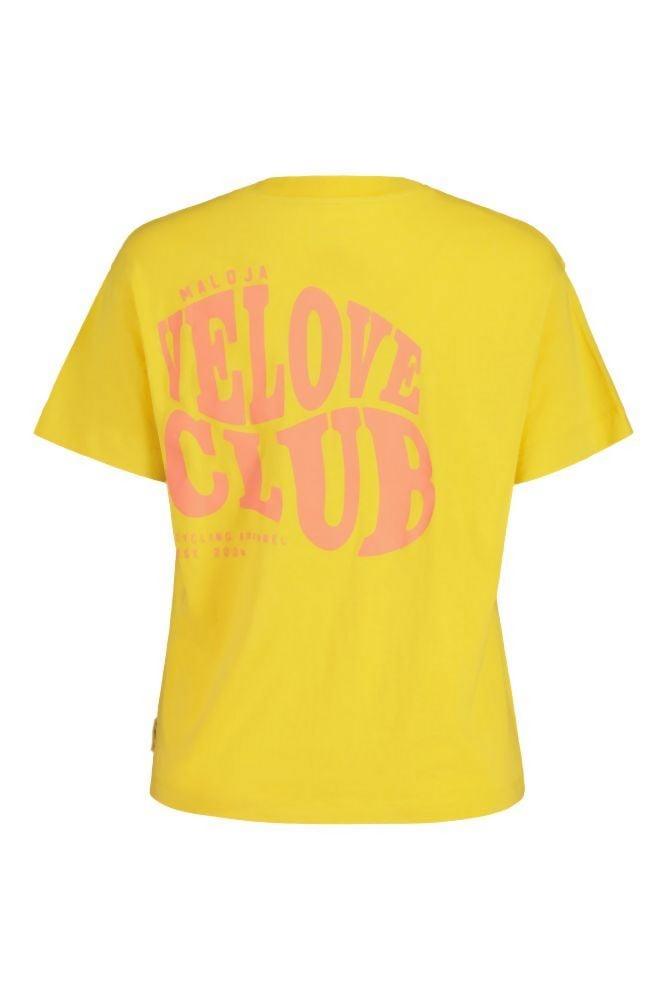 Maloja TriglavM. Organic Cotton Tee - Liquid-Life #Wähle Deine Farbe_Sundust