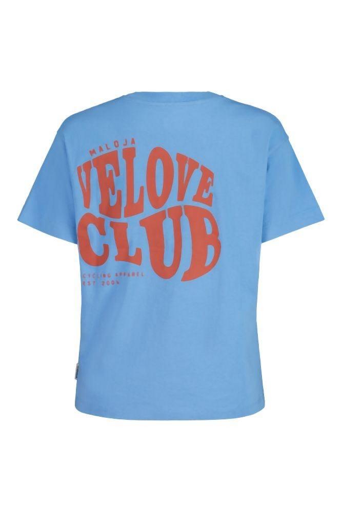 Maloja TriglavM. Organic Cotton Tee - Liquid-Life #Wähle Deine Farbe_Lakeblue