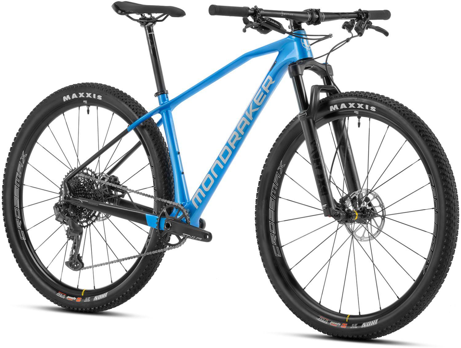 Mondraker Chrono Carbon R Gloss Blue Marlin / Matte Carbon / Racing Silver 2023 - Liquid-Life