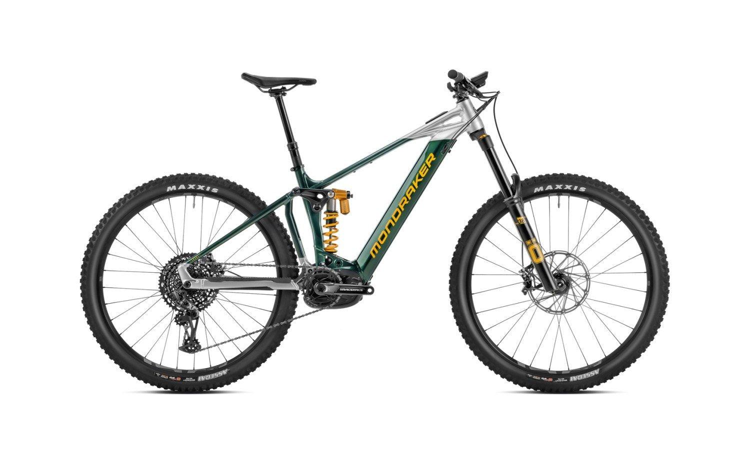 Mondraker Level XR Gloss British Green / Silver / Yellow 2023 - Liquid-Life