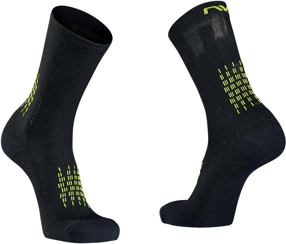 Northwave Fast Winter High Sock - Liquid-Life #Wähle Deine Farbe_Black/Yellow Fluo