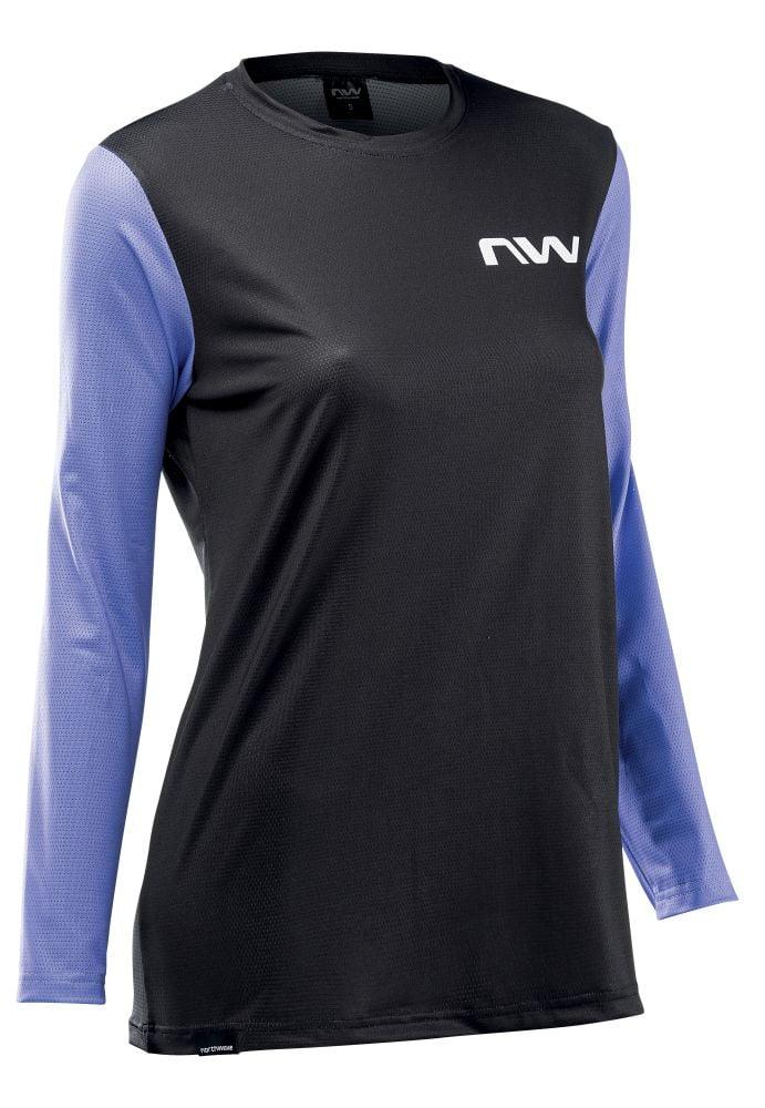 Northwave Freedom AM Woman Jersey Long Sleeve - Liquid-Life #Wähle Deine Farbe_Violet/Fuchsia