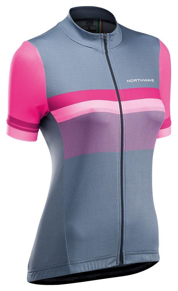Northwave Origin Woman Jersey Short Sleeve - Liquid-Life #Wähle Deine Farbe_Gray/Magenta