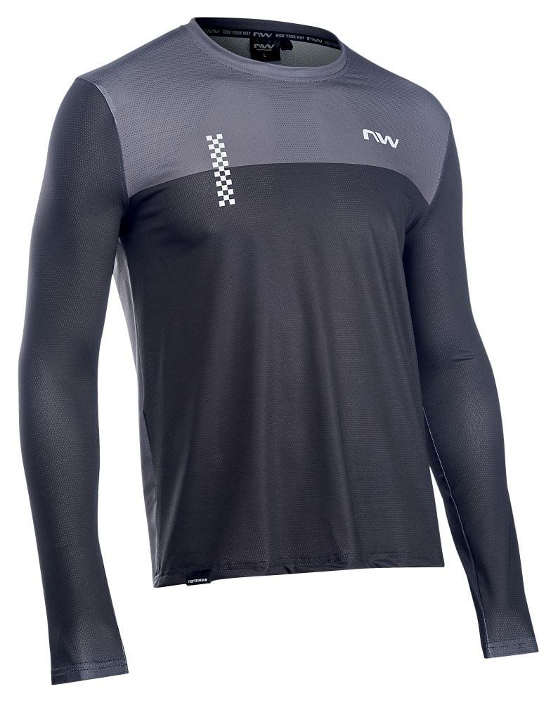 Northwave Xtrail 2 Man Jersey Long Sleeve - Liquid-Life #Wähle Deine Farbe_Black