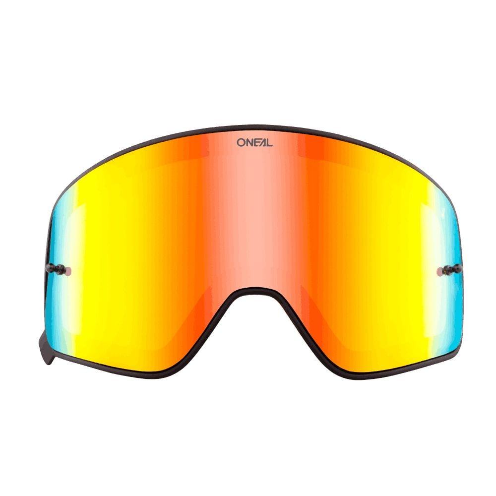 O'Neal B-50 Goggle Lens - Liquid-Life #Wähle Deine Farbe_Black Spare red
