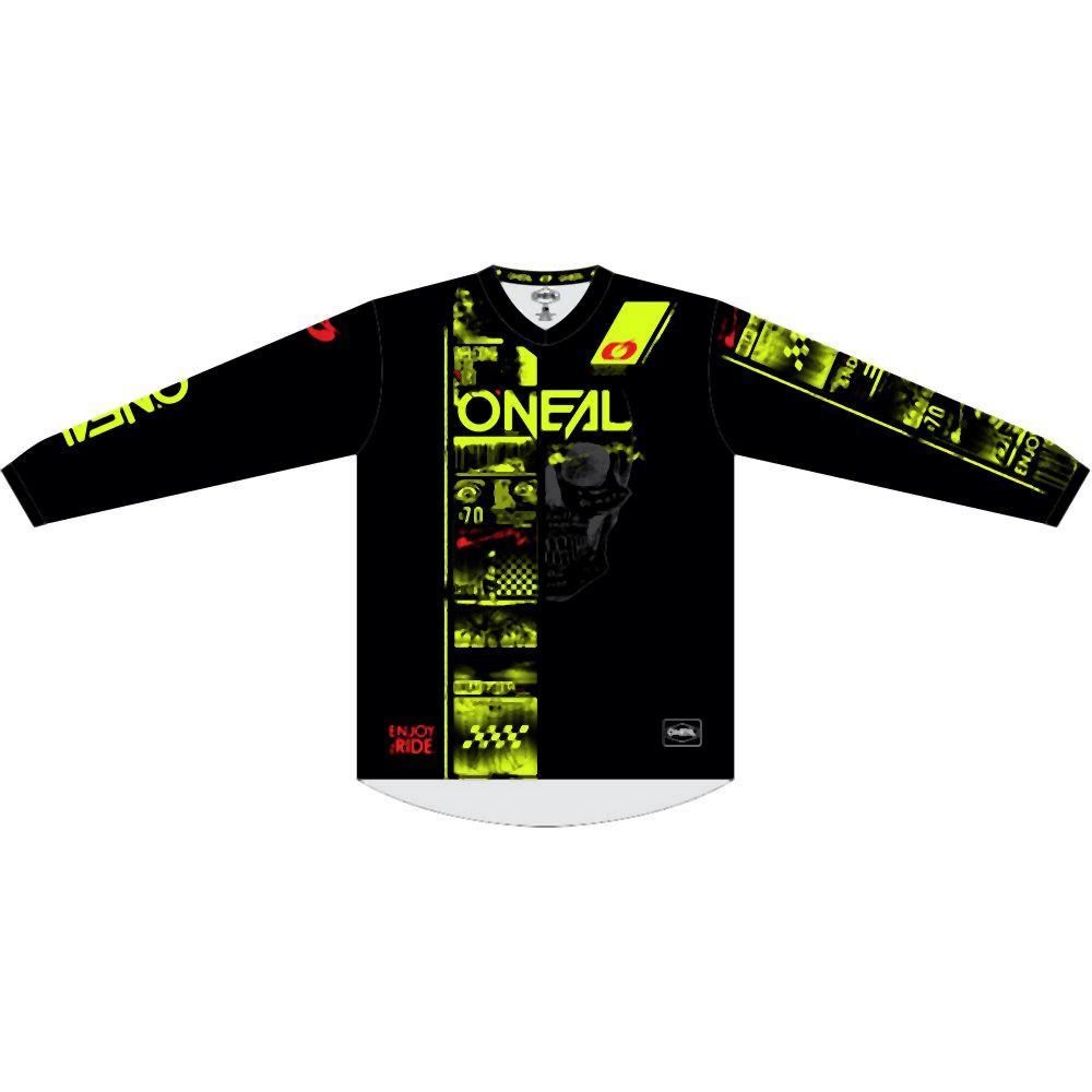 O'Neal Element Jersey Attack V.23 - Liquid-Life #Wähle Deine Farbe_black/neon yellow