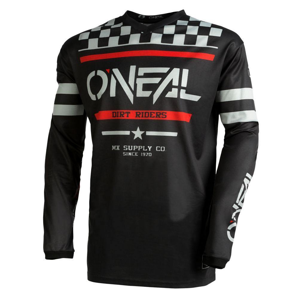 O'Neal Element Youth Jersey Squadron V.22 - Liquid-Life #Wähle Deine Farbe_black/gray