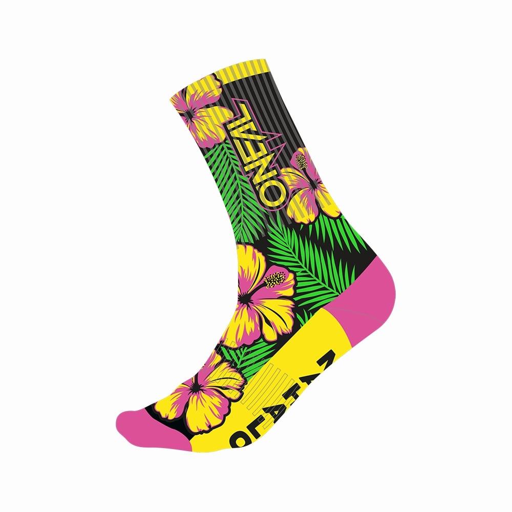 O'Neal MTB Performance Sock - Liquid-Life #Wähle Deine Farbe_Island pink/green/yellow