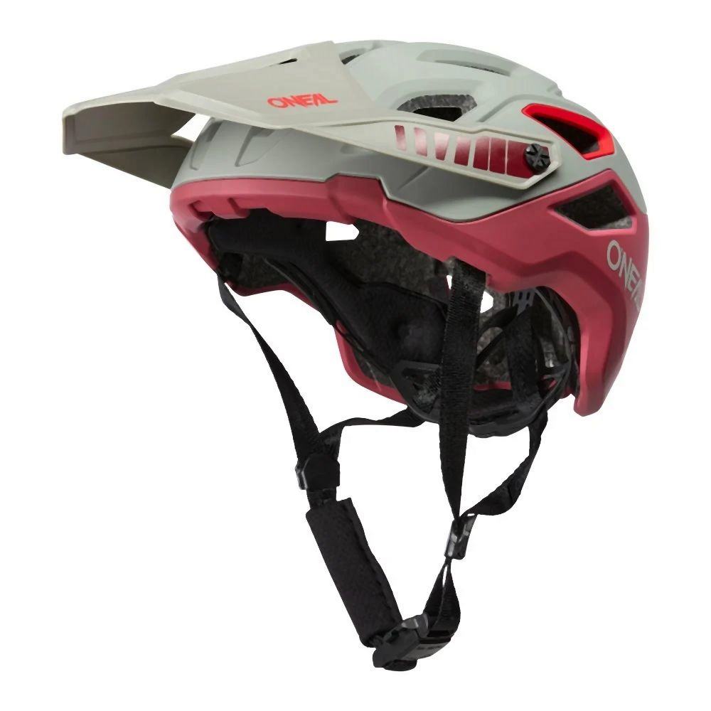 O'Neal Pike Helmet Solid V.23 - Liquid-Life #Wähle Deine Farbe_gray/burgundy
