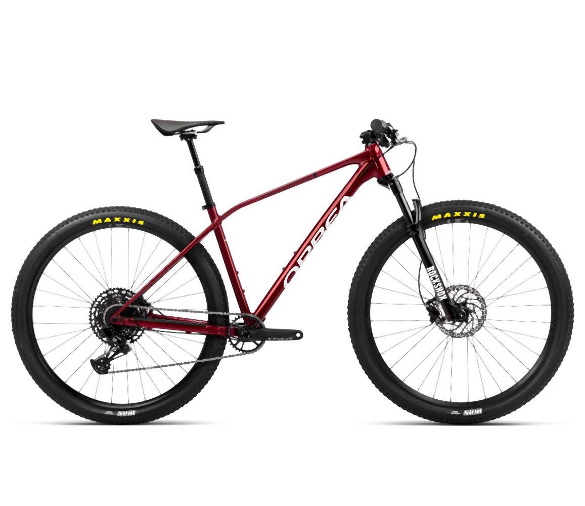 Orbea 23 ALMA H10-EAGLE Metallic Dark Red - Chic White 2023 - Liquid-Life