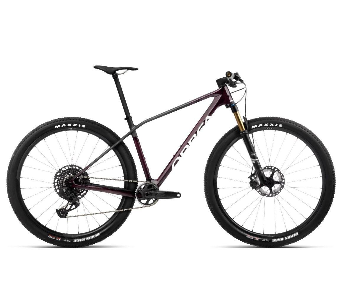 Orbea 23 ALMA M PRO Wine Red Carbon View - Carbon Raw 2023 - Liquid-Life