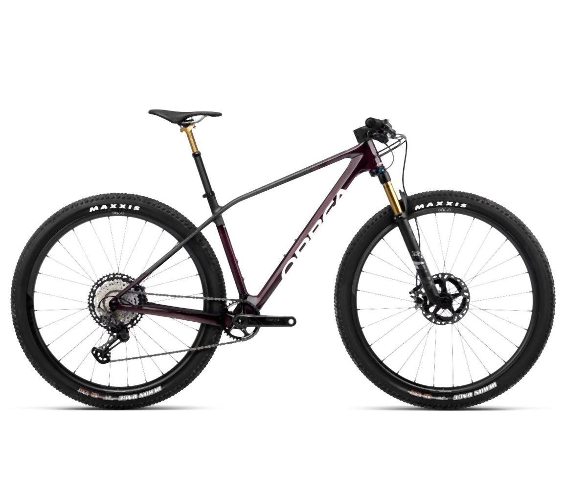 Orbea 23 ALMA M TEAM Wine Red Carbon View - Carbon Raw 2023 - Liquid-Life