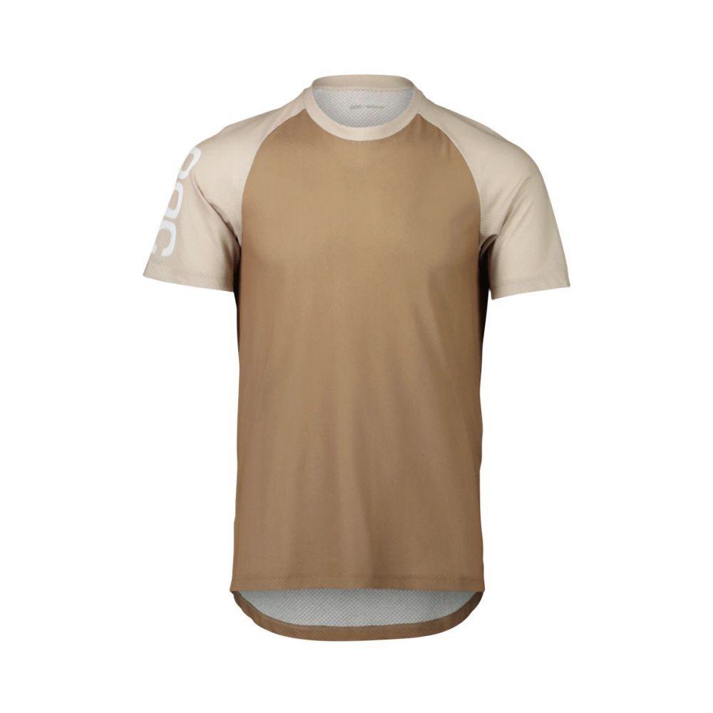POC MTB Pure Tee - Liquid-Life #Wähle Deine Farbe_Jasper Brown/Lt Sandstone Beige