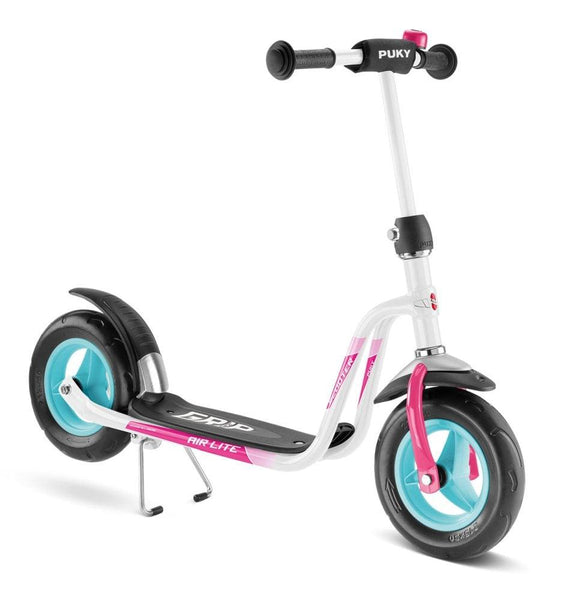 puky fahrrad weiß Puky R 03 Kids-Scooter weiß/pink – Sicherer Fahrspaß mit Kick-Bremse