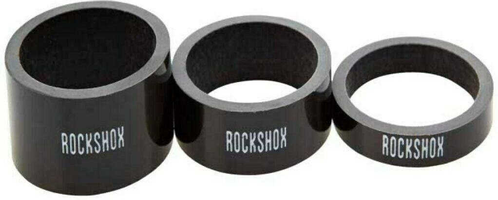 RockShox Spacer Set Carbon schwarz 1 1/8, 5/10/15mm - Liquid-Life
