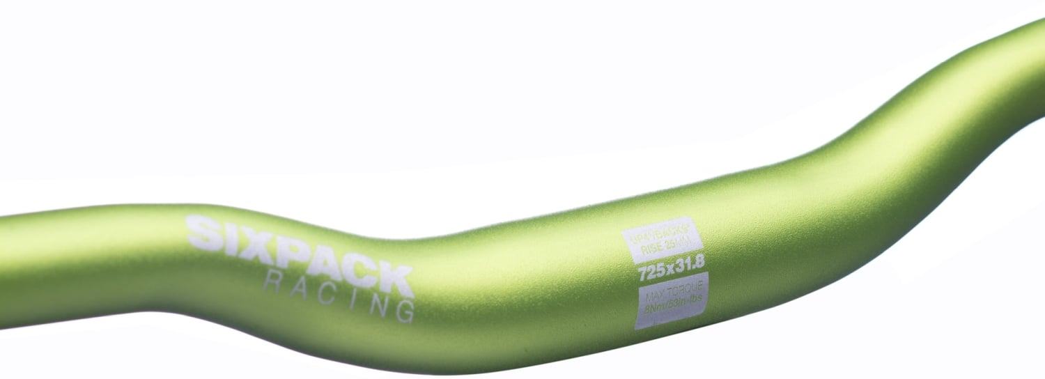 Sixpack Lenker Menace 725 x Ø31.8 - Liquid-Life #Wähle Deine Farbe_Electric-Green