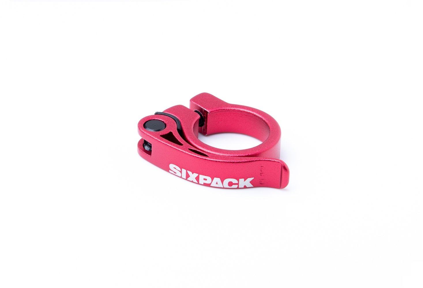 Sixpack Sattelklemme Menace Ø34.9 - Liquid-Life #Wähle Deine Farbe_Red
